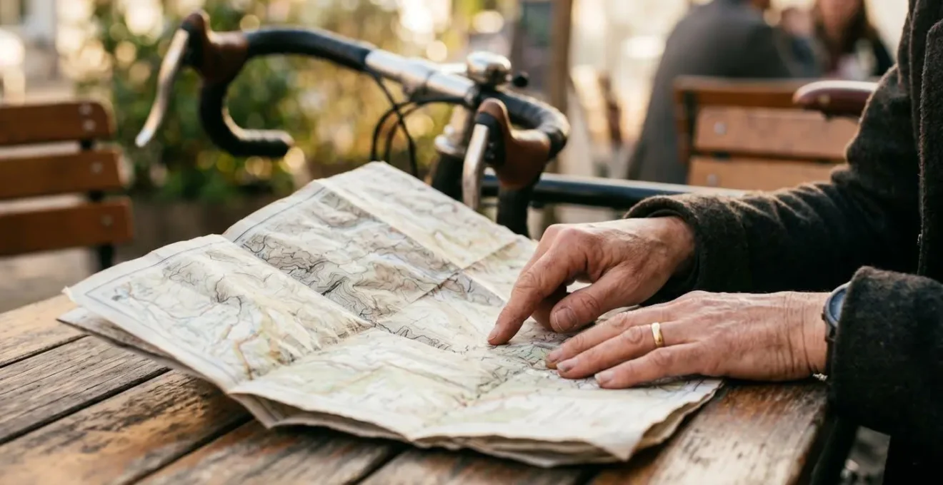 Préparation d'un itinéraire vélo avec outils numériques et cartographie